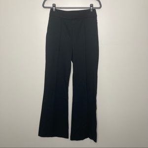 SPANX Black The Perfect Pant High Rise Flare Dress Pants Medium Regular